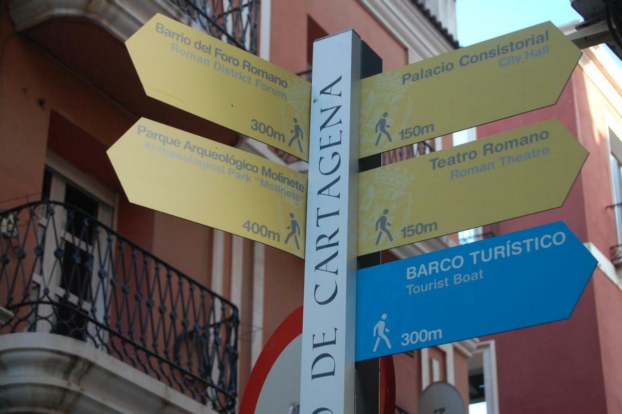 Piso Teatro Romano Cartagena Eksteriør bilde