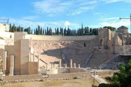 Piso Teatro Romano Cartagena Eksteriør bilde