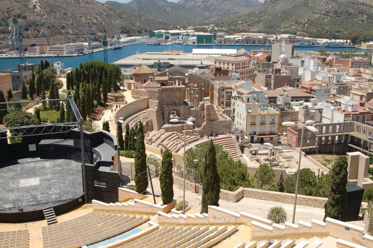Piso Teatro Romano Cartagena Eksteriør bilde